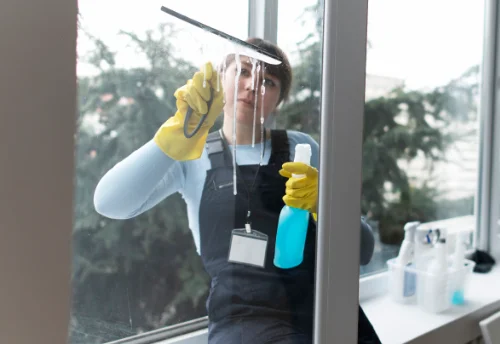 Nettoyage de vitres intérieures et extérieures à Vauxaillon